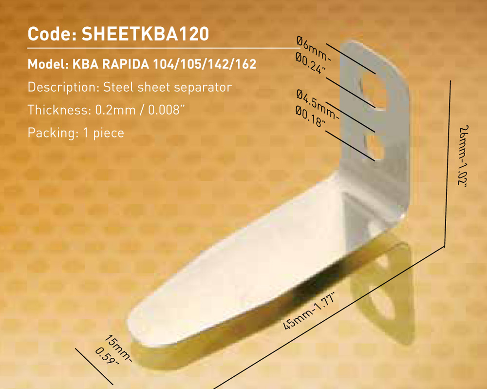 KBA RAPIDA 104/105/142/162